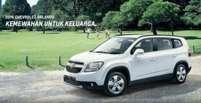 Brosur Chevrolet Orlando