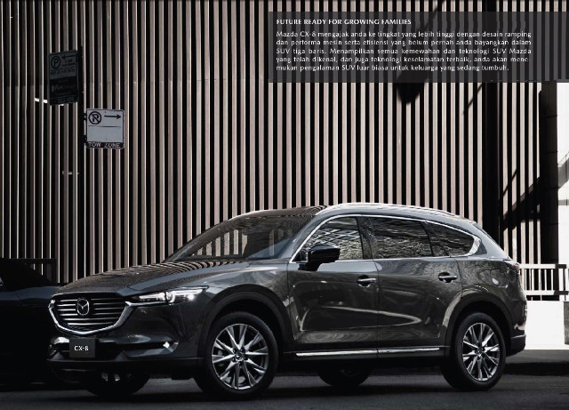gambar brosur mazda cx-8 terbaru