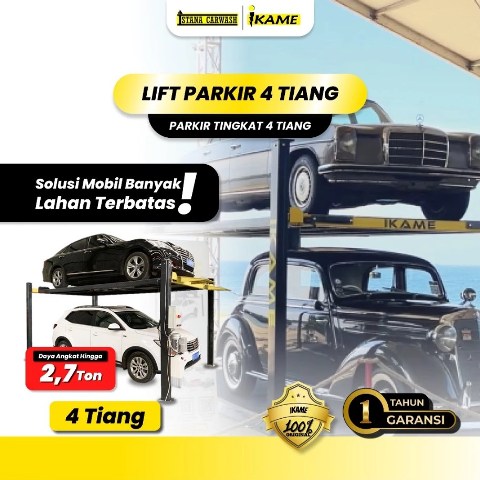 2 Hidrolik Parkir Mobil