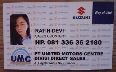 id card dealer suzuki jember