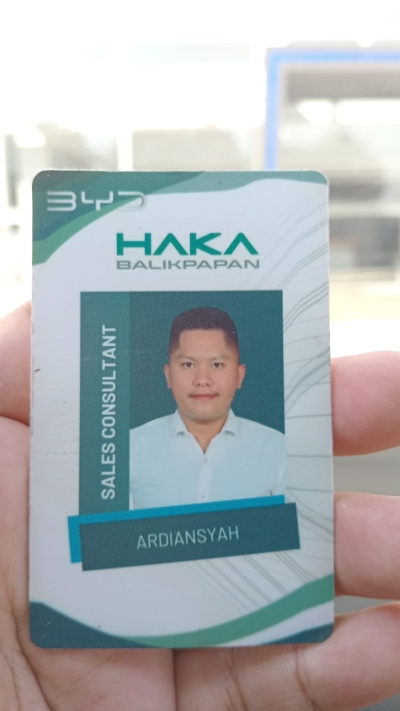 kartu nama ardiansyah byd haka balikpapan