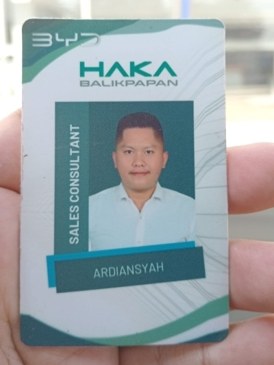 kartu nama ardi byd haka balikpapan