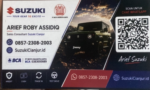 kartu nama arief roby assidiq pt restu mahkota karya