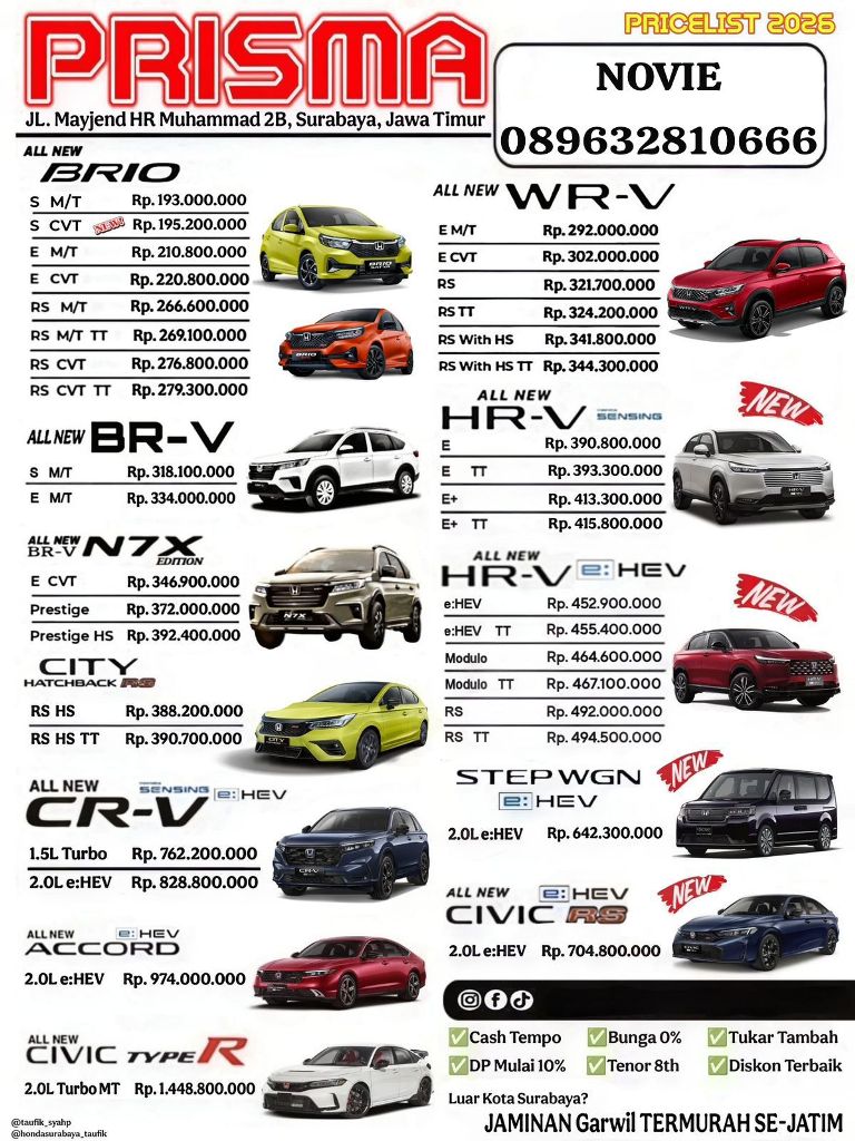 brosur-harga-honda-sidoarjo