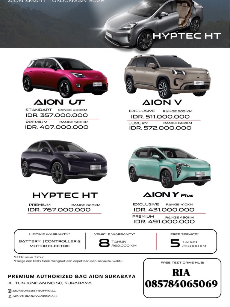 brosur-pricelist-aion-smart-tunjungan-surabaya-2026